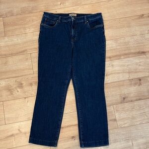 Kut from the Kloth Dark Blue Straight Leg Jeans